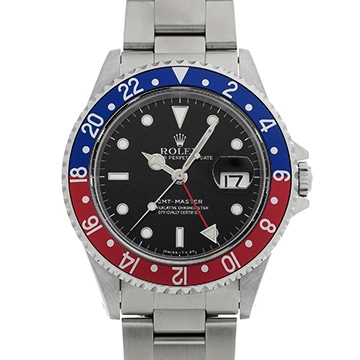 ロレックス GMTマスター 16700 ブラック メンズ 時計 【中古】【wristwatch】
