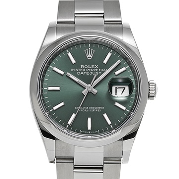ロレックス デイトジャスト 36 126200 ミントグリーン メンズ 時計 【新品】【wristwatch】