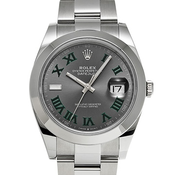 ロレックス デイトジャスト 41 126300 スレートグレー メンズ 時計 【新品】【wristwatch】