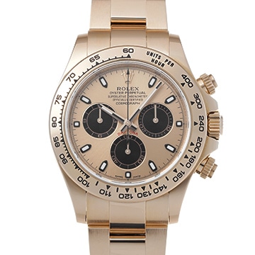 ロレックス コスモグラフ デイトナ 116505 ピンク/ブラック メンズ 時計 【中古】【wristwatch】