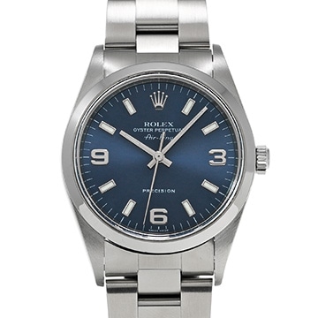 ロレックス エアキング 14000 ブルー メンズ 時計 【中古】【wristwatch】