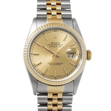 ロレックス デイトジャスト 36 16233 シャンパン メンズ 時計 【中古】【wristwatch】