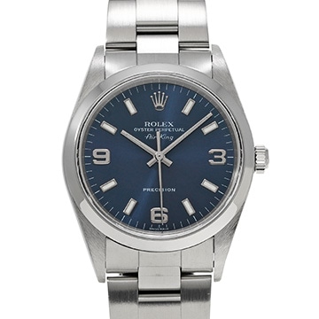 ロレックス エアキング 14000M ブルー メンズ 時計 【中古】【wristwatch】