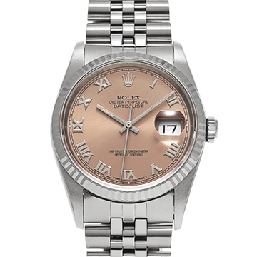 ロレックス デイトジャスト 36 16234 ピンク メンズ 時計 【中古】【wristwatch】