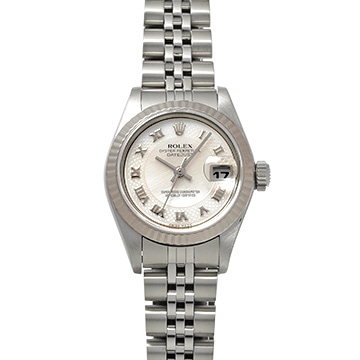 ロレックス デイトジャスト 79174NRD ホワイトシェル レディース 時計 【中古】【wristwatch】