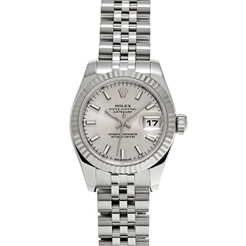 ロレックス デイトジャスト 179174 シルバー レディース 時計 【中古】【wristwatch】