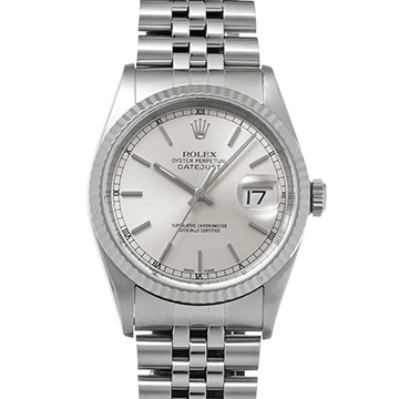 ロレックス デイトジャスト 16234 シルバー メンズ 時計 【中古】【wristwatch】