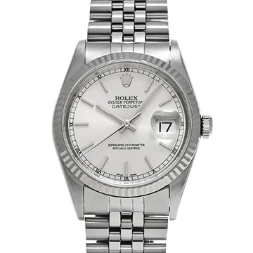 ロレックス デイトジャスト 16234 シルバー メンズ 時計 【中古】【wristwatch】