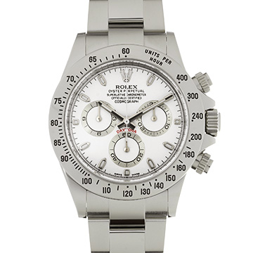 ロレックス コスモグラフ デイトナ 116520 ホワイト メンズ 時計 【中古】【wristwatch】