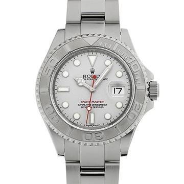ロレックス ヨットマスター ロレジウム 16622 グレー メンズ 時計 【中古】【wristwatch】