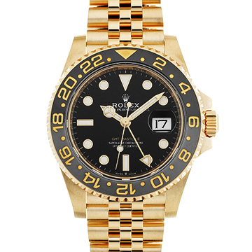 ロレックス GMTマスターII 126718GRNR ブラック メンズ 時計 【中古】【wristwatch】