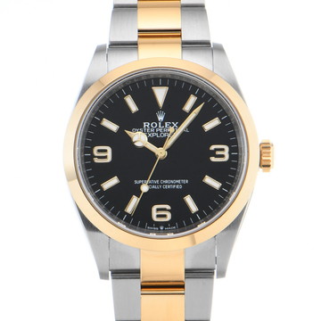 ロレックス エクスプローラー 36 124273 ブラック メンズ 時計 【中古】【wristwatch】