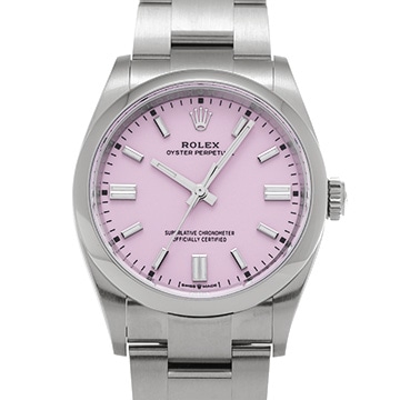 ロレックス オイスターパーペチュアル 36 126000 キャンディピンク メンズ 時計 【中古】【wristwatch】
