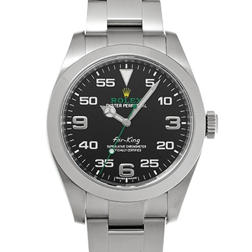 ロレックス エアキング 116900 ブラック メンズ 時計 【中古】【wristwatch】