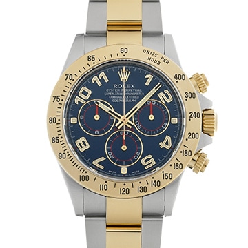 ロレックス コスモグラフ デイトナ 116523 ブルー メンズ 時計 【中古】【wristwatch】