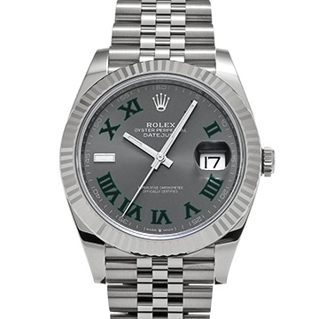 ロレックス デイトジャスト 41 126334 スレート メンズ 時計 【中古】【wristwatch】