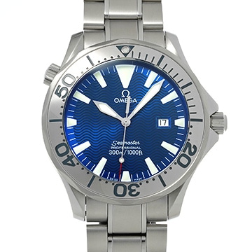オメガ シーマスター プロフェッショナル 300 2265.80 ブルー メンズ 時計 【中古】【wristwatch】