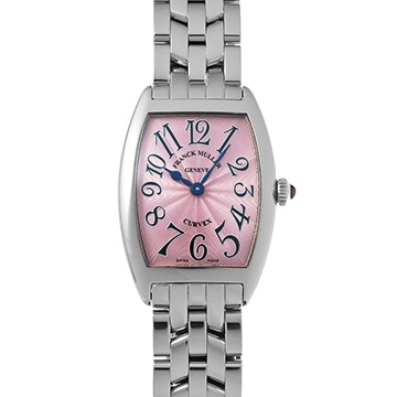 フランクミュラー トノウカーベックス 1752QZ ピンク レディース 時計 【中古】【wristwatch】