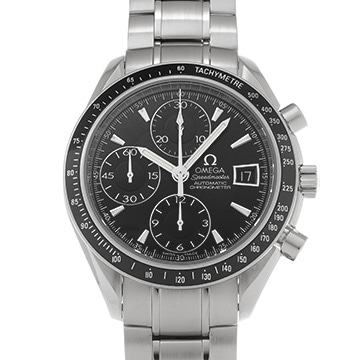 オメガ スピードマスター デイト 3210.50 ブラック メンズ 時計 【中古】【wristwatch】