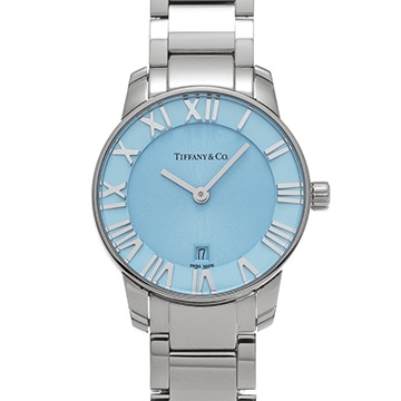 ティファニー アトラス 2ハンド 29mm 37447188 アイスブルー レディース 時計 【中古】【wristwatch】