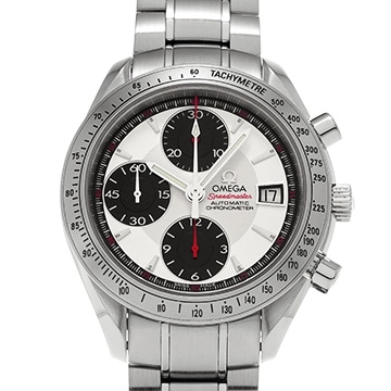 オメガ スピードマスター デイト 3211.31 ホワイト/ブラック メンズ 時計 【中古】【wristwatch】