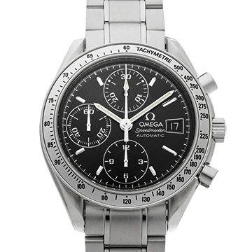 オメガ スピードマスター デイト 3513.50 ブラック メンズ 時計 【中古】【wristwatch】