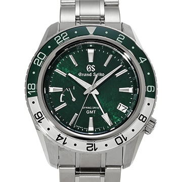 グランドセイコー スポーツコレクション スプリングドライブ GMT SBGE295 グリーン メンズ 時計 【中古】【wristwatch】