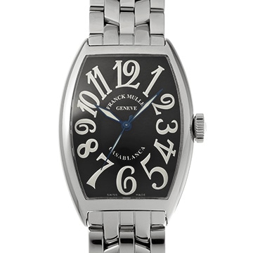 フランクミュラー カサブランカ 5850 ブラック メンズ 時計 【中古】【wristwatch】