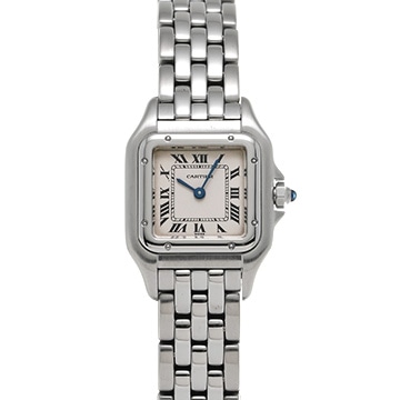 カルティエ パンテール SM W25033P5 シルバー レディース 時計 【中古】【wristwatch】