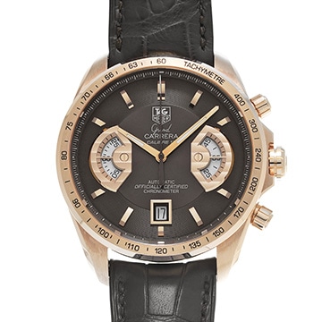 タグ ホイヤー グランドカレラ CAV514C.FC8171 ブラック メンズ 時計 【中古】【wristwatch】