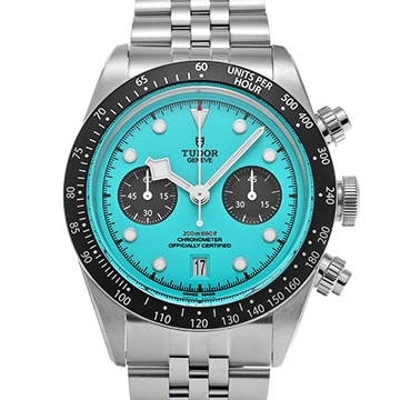 チューダー / チュードル ブラックベイ クロノ 79360N ターコイズ/ブラック メンズ 時計 【中古】【wristwatch】