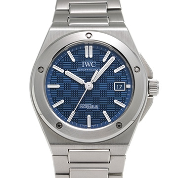 IWC インヂュニア オートマチック 40 IW328907 ブルー メンズ 時計 【中古】【wristwatch】