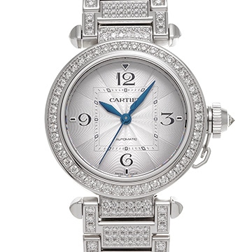 カルティエ パシャ ドゥ カルティエ WJPA0014 シルバー メンズ 時計 【中古】【wristwatch】