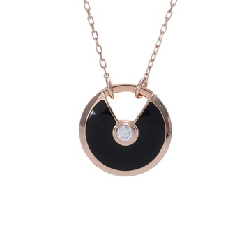 カルティエ アミュレット ネックレス SM ゴールド CRB3047400 K18ピンクゴールド PG レディース ジュエリー 【中古】【jewelry】