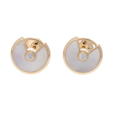 カルティエ アミュレット ピアス ゴールド K18イエローゴールド YG レディース ジュエリー 【中古】【jewelry】