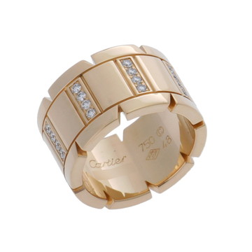 カルティエ タンクフランセーズ リング LM #48 ゴールド K18イエローゴールド YG レディース ジュエリー 【中古】【jewelry】