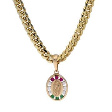 アヴァランチ マリア ネックレス イエロー K10イエローゴールド YG レディース ジュエリー 【中古】【jewelry】