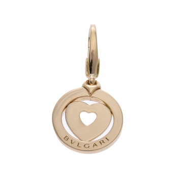 ブルガリ トンドハート チャーム ゴールド K18イエローゴールド YG レディース ジュエリー 【中古】【jewelry】