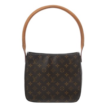 ルイ ヴィトン モノグラム ルーピング MM ブラウン M51146 モノグラムキャンバス レディース バッグ 【中古】【bag】