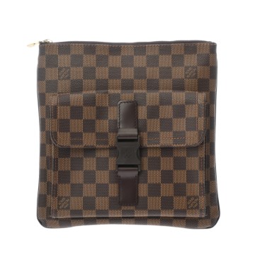 ルイ ヴィトン ダミエ ポシェット メルヴィール エベヌ N51127 ダミエキャンバス レディース バッグ 【中古】【bag】