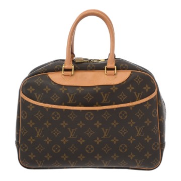 ルイ ヴィトン モノグラム ドーヴィル ブラウン M47270 モノグラムキャンバス レディース バッグ 【中古】【bag】