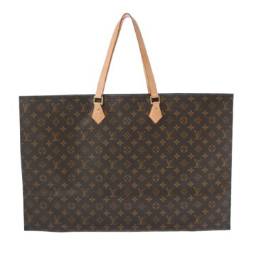 ルイ ヴィトン モノグラム オール イン GM ブラウン M47029 レザー レディース バッグ 【中古】【bag】