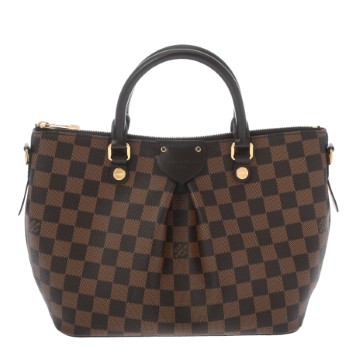 ルイ ヴィトン ダミエ シエナ PM 2WAY エベヌ N41545 ダミエキャンバス レディース バッグ 【中古】【bag】