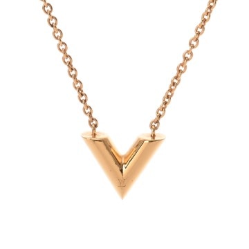 ルイ ヴィトン エッセンシャルV ゴールド M61083 メタル レディース ジュエリー 【中古】【jewelry】
