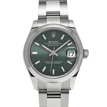 ロレックス デイトジャスト 31 278240 ミントグリーン ユニセックス 時計 【中古】【wristwatch】