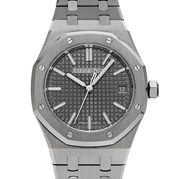 オーデマ ピゲ ロイヤルオーク オートマティック 15550ST.OO.1356ST.07 グレー メンズ 時計 【中古】【wristwatch】