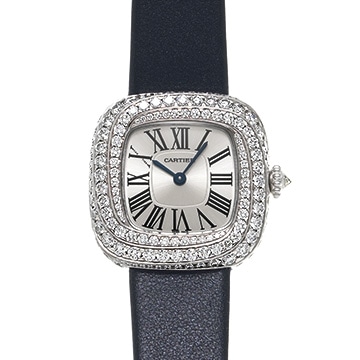 カルティエ クッサン ドゥ カルティエ ウォッチ SM WJCS0002 シルバー レディース 時計 【中古】【wristwatch】