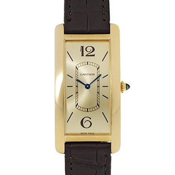 カルティエ タンクサントレ WGTA0026 シャンパン ユニセックス 時計 【中古】【wristwatch】