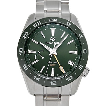 グランドセイコー スポーツコレクション スプリングドライブ GMT SBGE257 グリーン メンズ 時計 【中古】【wristwatch】