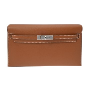 エルメス ケリー エラン ゴールド ヴォー・マダム ユニセックス バッグ 【未使用】【bag】